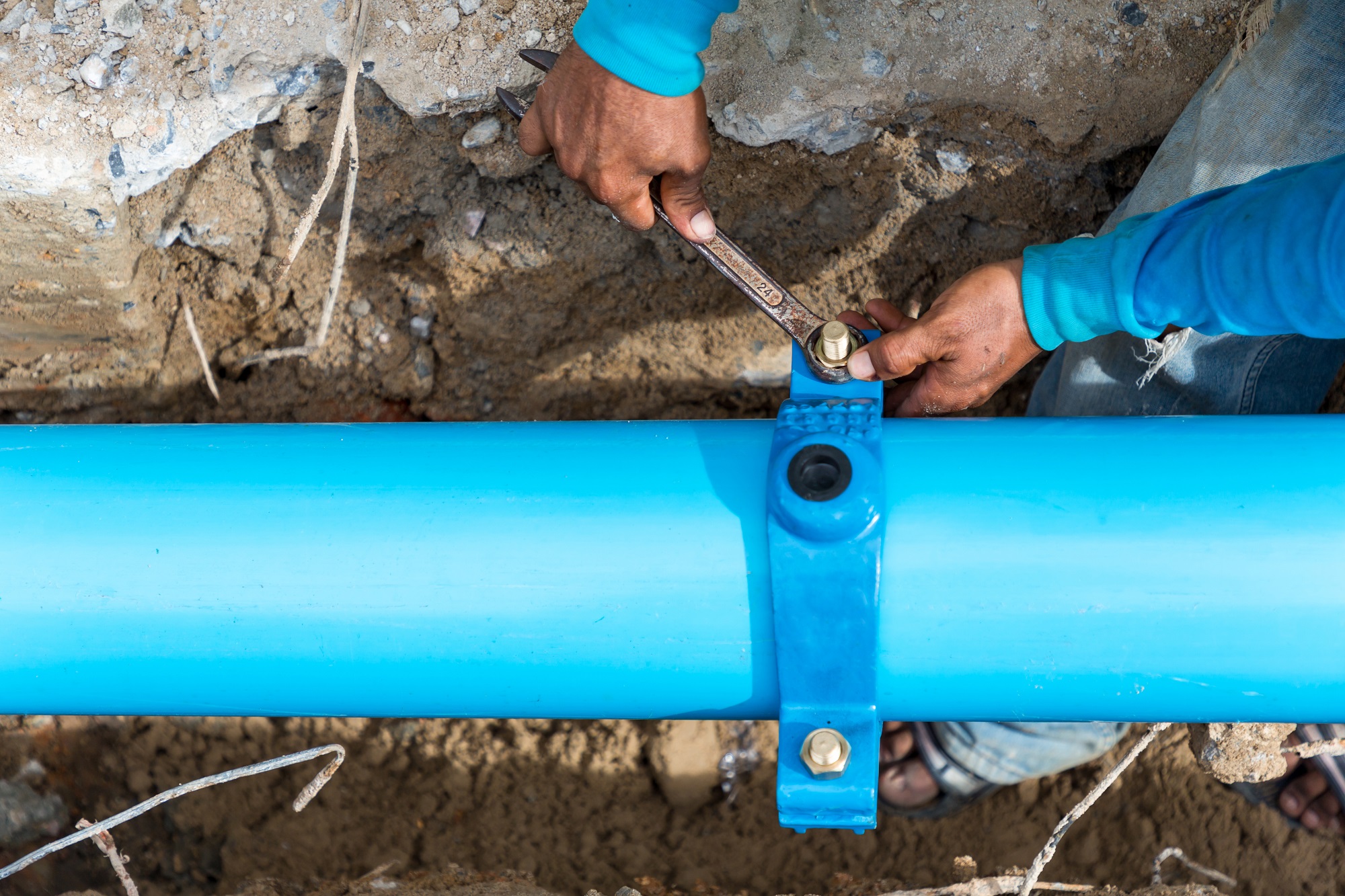 Water Line Replacement in Desoto, TX